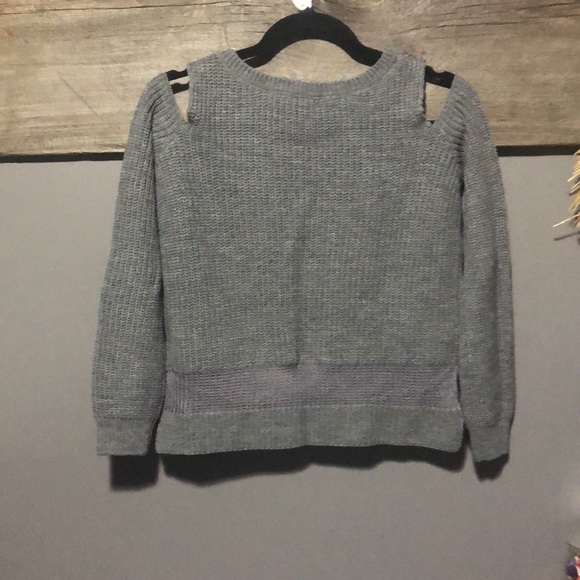 Jessica Simpson cold shoulder knit sweater - Picture 5 of 7